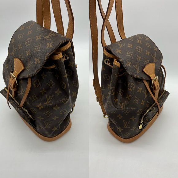 ❌SOLD❌Authentic Louis Vuitton monogram Montsouris MM backpack - Picture 7 of 16